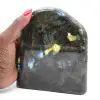 Labradorita pulida de Madagascar, ejemplar decorativo - 1