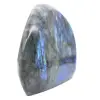 Piedra labradorita natural pulida, adorno - 3