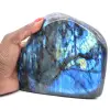 Piedra labradorita natural pulida, adorno - 1