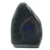 Pequeño adorno de labradorita pulida, roca mineral - 0