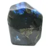 Piedra labradorita natural pulida, decoración mineral - 0