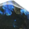 Piedra labradorita natural pulida, decoración mineral - 6
