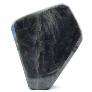 Adorno de labradorita pulida, piedra natural