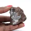 Pirolusita, cristales en miniatura sobre matriz - 1