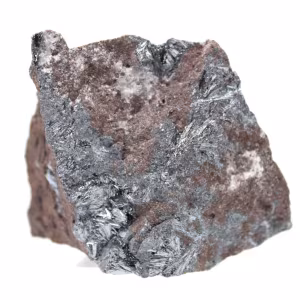 Ejemplar de pirolusita: decoración y ciencia mineral