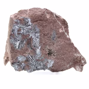 Pirolusita marroquí, cristalización auténtica
