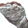 Pirolusita, espécimen de cristal delgado de Marruecos - 2