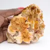 Ejemplar de barita naranja de Marruecos en cristales. - 4