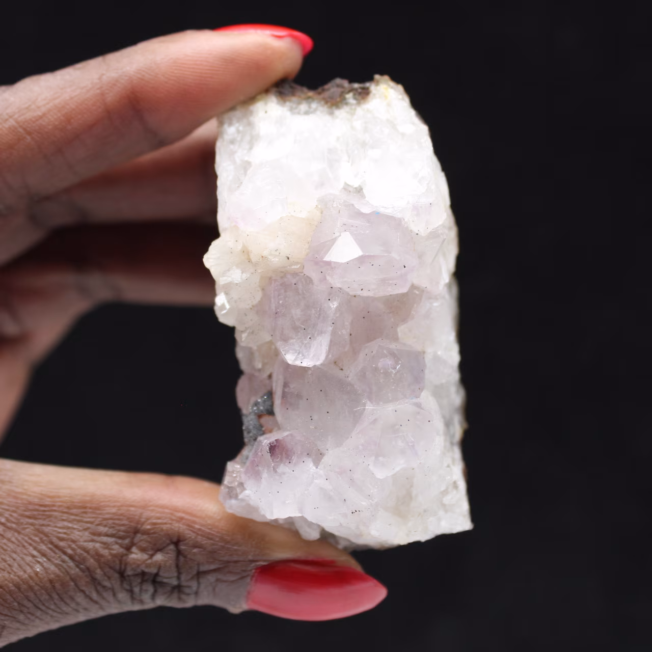 Mini ejemplar de cuarzo goethita, decoración marroquí, 110 g
