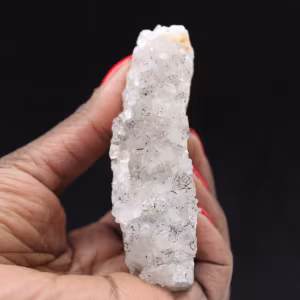 Cuarzo goethita, drusas en bruto para coleccionistas, 145 g