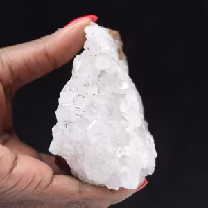 Gran drusa de cuarzo con inclusión de goethita, Marruecos