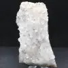 Cuarzo marroquí en bruto con filamentos, drusas y cristales de goethita. - 1