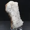 Cuarzo marroquí en bruto con filamentos, drusas y cristales de goethita. - 2
