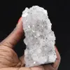Cuarzo bruto de Marruecos, cristales con inclusiones de goethita. - 14