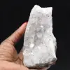 Ejemplar de cuarzo y goethita de Marruecos, geoda de filamento - 0