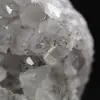 Geoda de cuarzo con inclusiones de goethita, roca mineral marroquí - 3