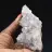 Geoda de cuarzo con inclusiones de goethita, roca mineral marroquí