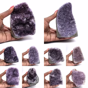 Drusa de Amatista Brillante – Colección Piedra Natural