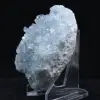 Geoda de celestina pequeña: mineral de colección - 2