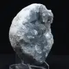 Celestita azul: espécimen mineralógico malgache - 3
