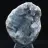Celestita azul: espécimen mineralógico malgache