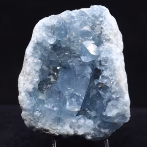 Celestina cristalizada - Artículo de colección de Madagascar