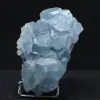 Celestina malgache: drusa de cristal azul - 0