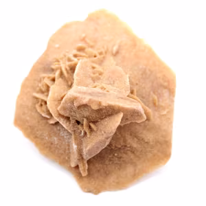 Roseta de yeso de Marruecos: cristal natural del Sahara