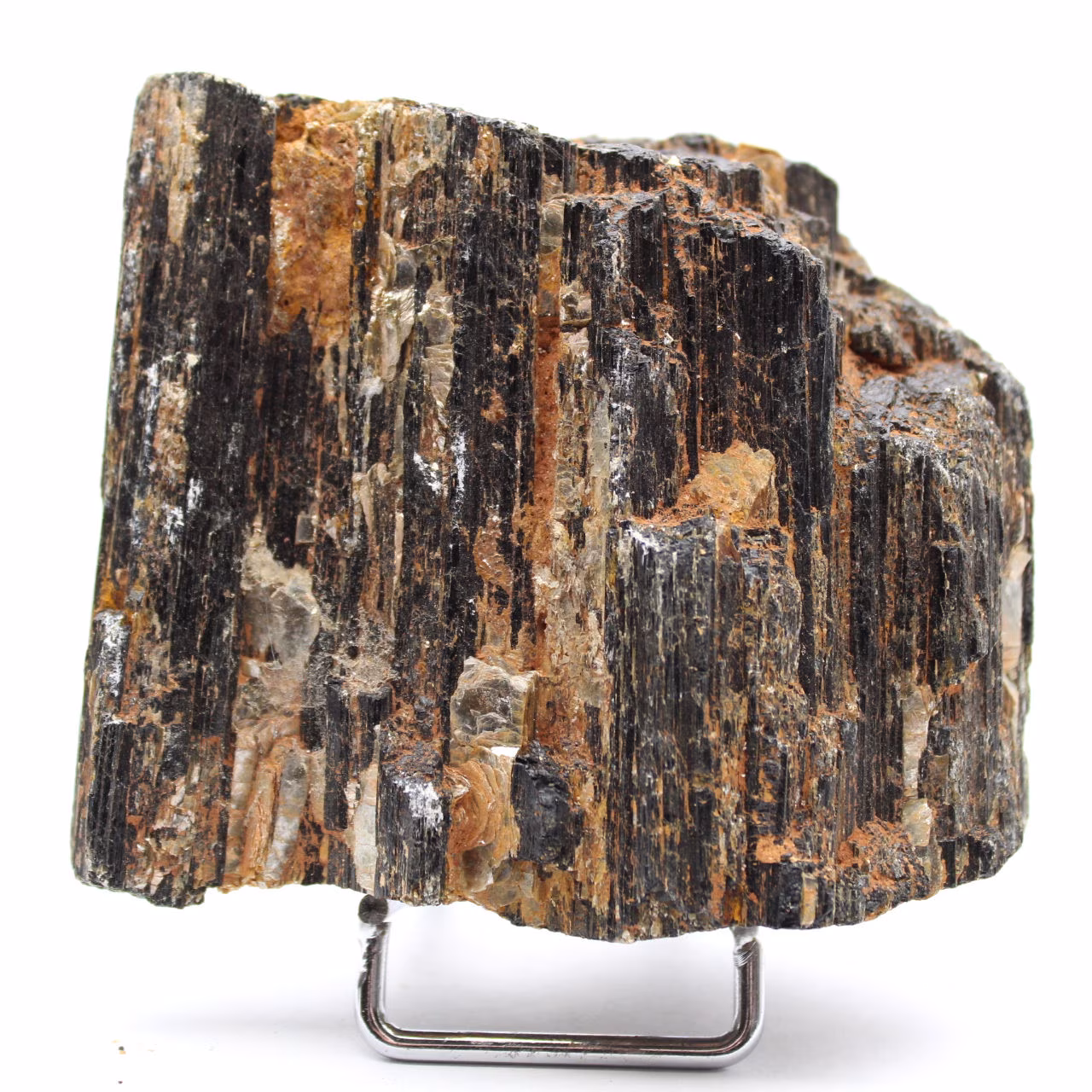 Turmalina negra de Madagascar - Cristal compacto en bruto