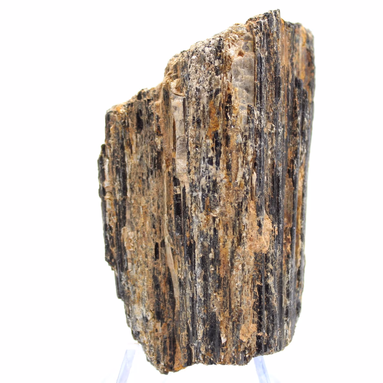 Turmalina negra en bruto de Madagascar - Tabletop Rock