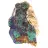 Cristales mixtos de azurita y malaquita