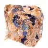 Cristales de malaquita y azurita de Marruecos - 2