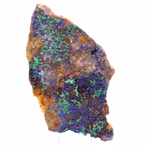 Cristales mixtos Azurita Malaquita