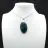 Colgante de apatita azul de Madagascar - Piedra natural