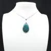 Colgante de apatita azul de Madagascar: pequeño ejemplar precioso - 1