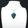 Colgante de apatita azul de Madagascar - Piedra natural - 9