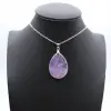 Colgante de amatista de Madagascar - Joyería de piedras preciosas auténticas - 0
