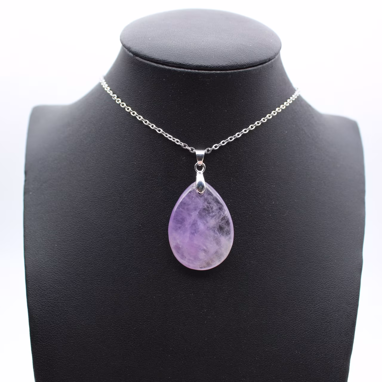 Colgante de amatista de Madagascar - Joyería de piedras preciosas auténticas