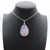 Colgante de amatista - Joyería mineral pura - 2