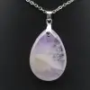 Colgante de amatista - Joyería mineral pura - 1