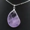 Colgante de amatista: auténtico ejemplar mineral - 1