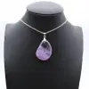 Colgante de amatista - Joyería mineral pura - 4