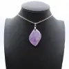 Colgante de amatista - Joyería mineral pura - 6