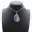 Colgante de amatista - Joyería mineral pura — 7
