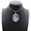 Colgante de amatista - Joyería mineral pura - 8
