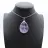 Colgante de amatista - Joyería mineral natural