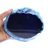 Láminas de ágata azul brasileña para decoración mineral. - 0