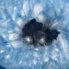 Trozo de ágata azul de Brasil para colección de minerales. - 3