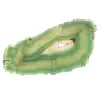 Lámina de ágata verde de Brasil – Piedra natural teñida - 0