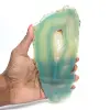 Lámina de ágata verde de Brasil – Piedra natural teñida - 3